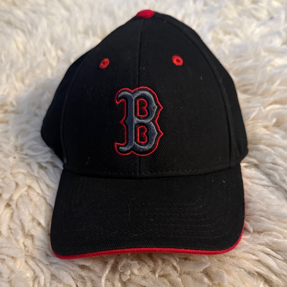 Boston red socks kids Black and Red Baseball Cap